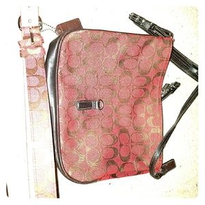 Coach purse and belt